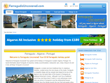 Tablet Screenshot of ferragudouncovered.com
